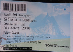 Jodrell Bank Bluedot Ticket 2018